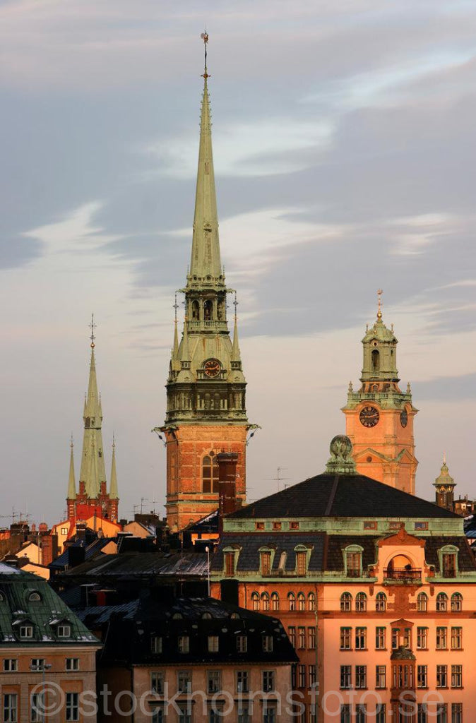 100419 - Tre kyrkor, Gamla stan