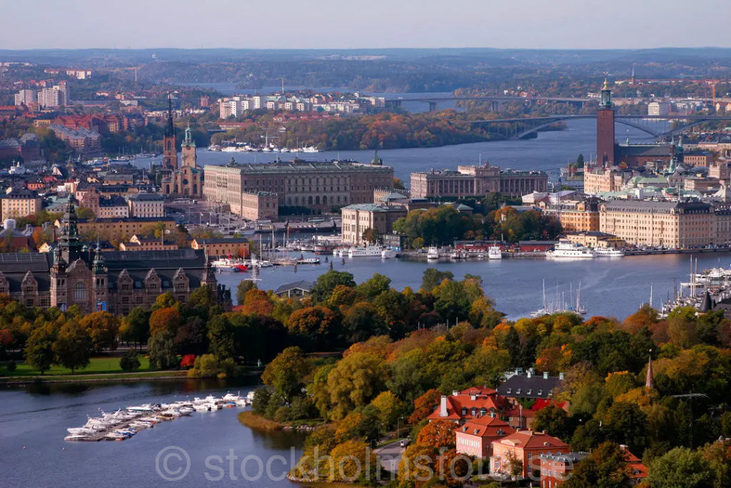 101099 - Vy över Stockholm