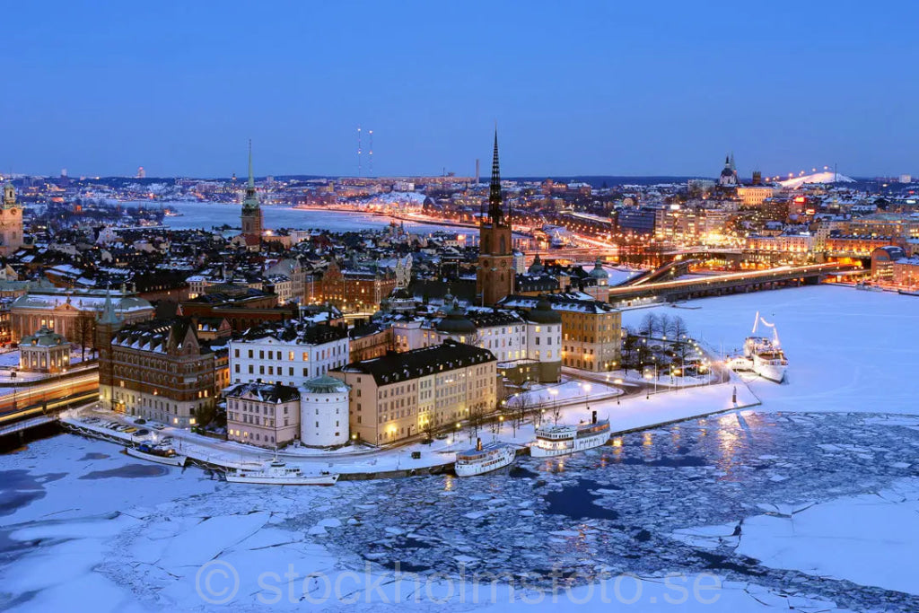101157 - Riddarholmen vintertid
