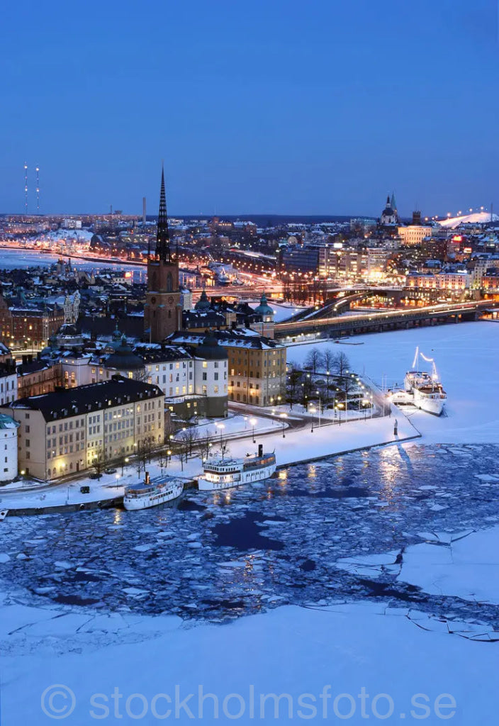 101158 - Riddarholmen vintertid