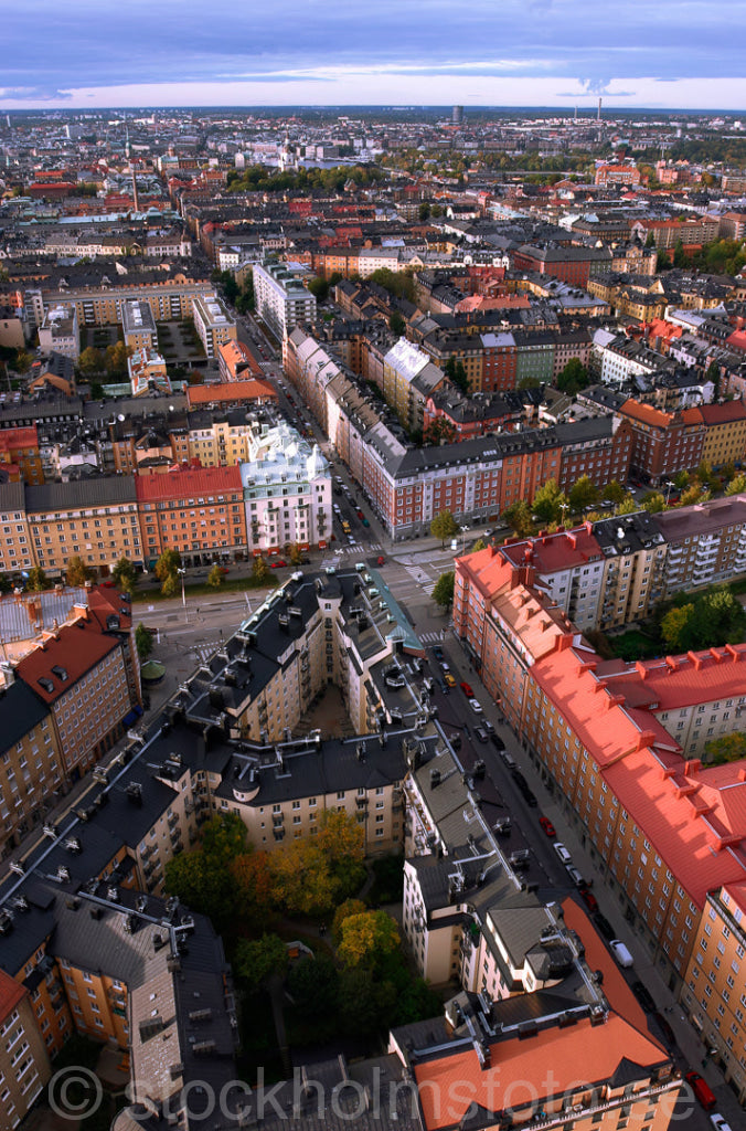 102586 - Södermalm från ovan