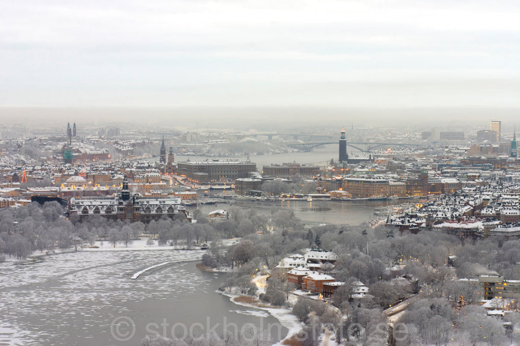 105180 - Vy över Stockholm