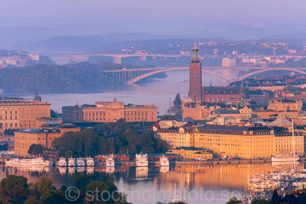 117546 - Stockholm i gryningsljus