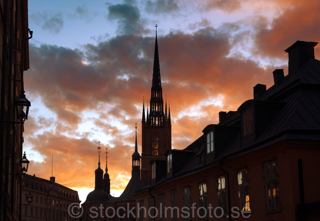 118947 - Solnedgång i Gamla stan