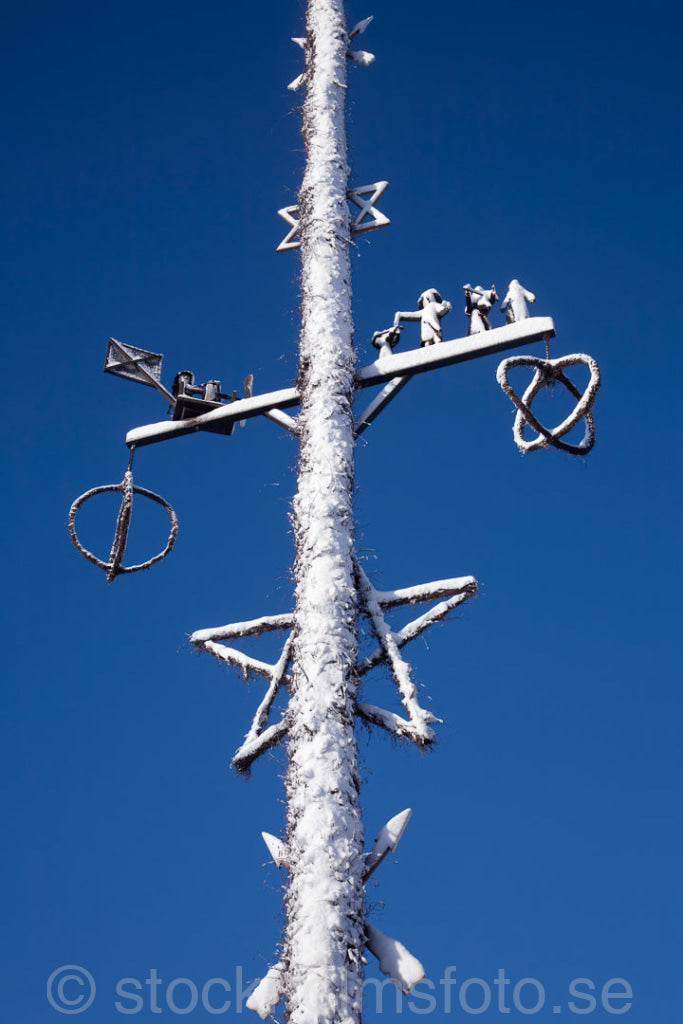 121662 - Snöig midsommarstång