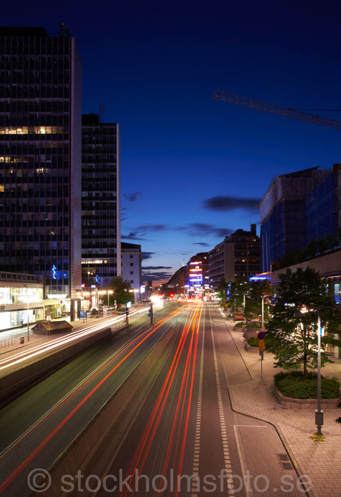 125523 - Sveavägen nattetid