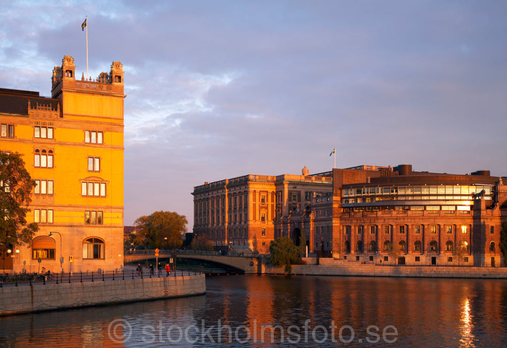 126063 - Riksdagshuset och Rosenbad