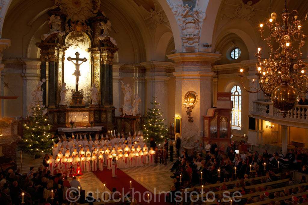 129374 - Luciafirande i Gustav Vasa kyrka