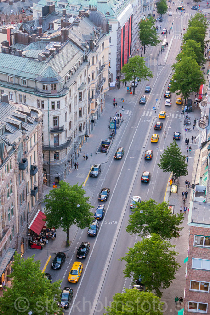 145149 - Birger Jarlsgatan från ovan