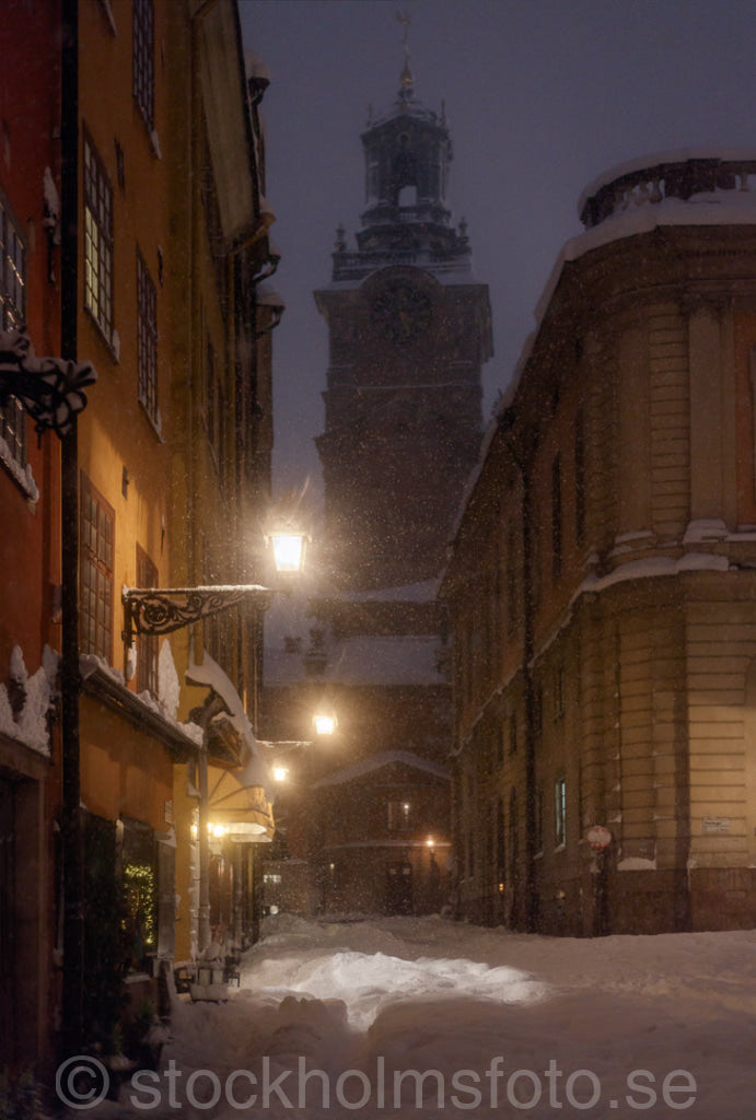146084 - Vinterkväll vid Stortorget