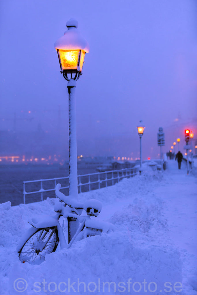 146127 - Snöoväder på Skeppsholmen