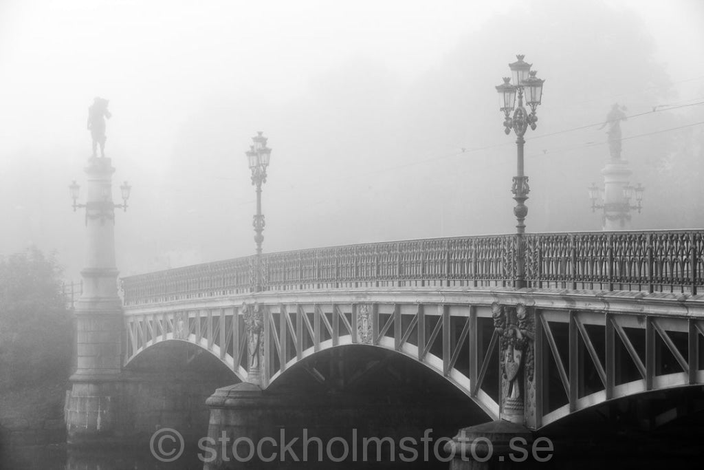 146318 - Djurgårdsbron i dimma