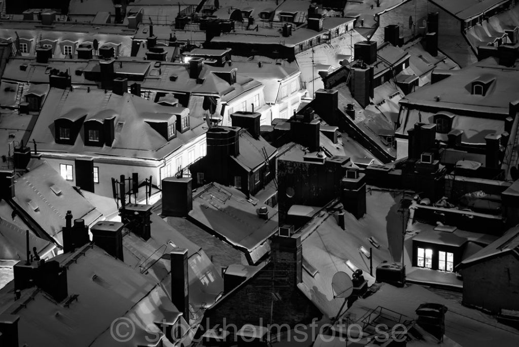 146329 - Västerlånggatan från ovan