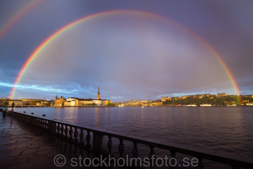 146353 - Regnbåge vid Stadshuset