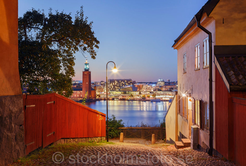 146356 - Skymning vid Blecktornsgränd