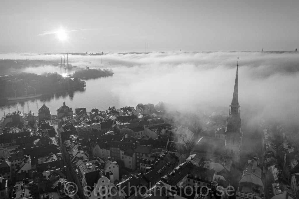 146694 - Gamla stan i dimma