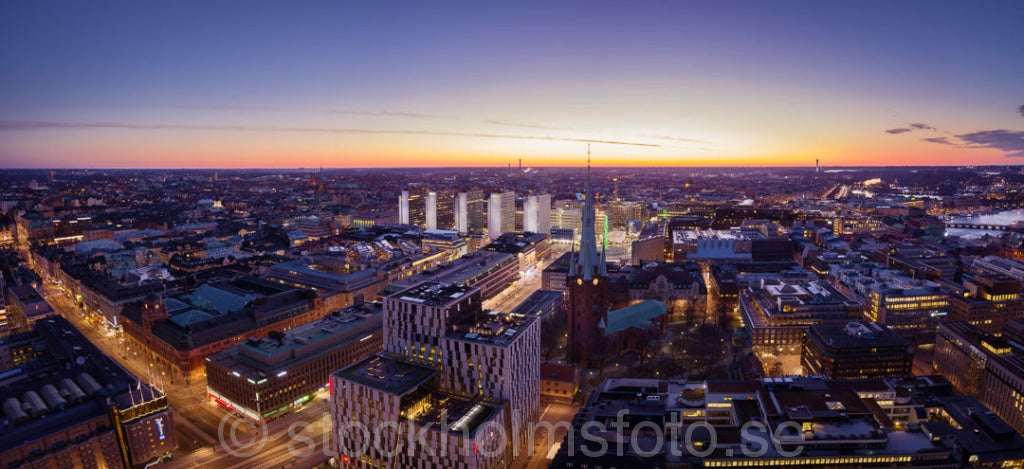146784 - Stockholm city i gryningen