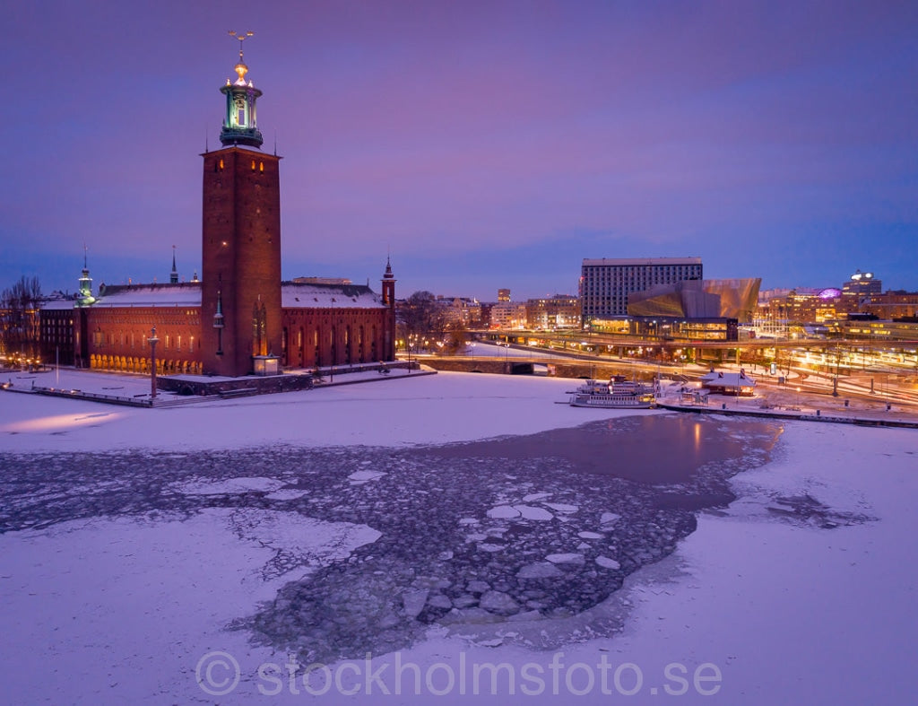 146881 - Vinter vid Stadshuset