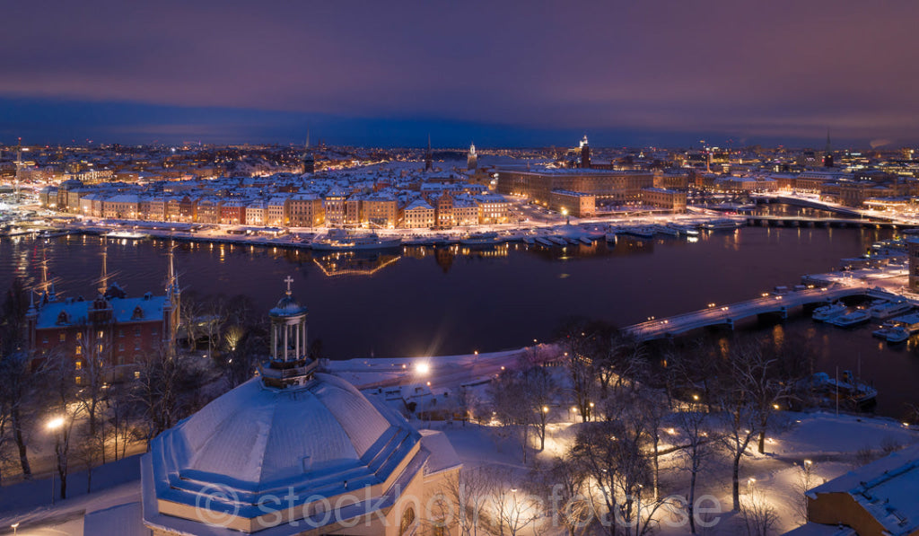 146892 - Vintervy från Skeppsholmen