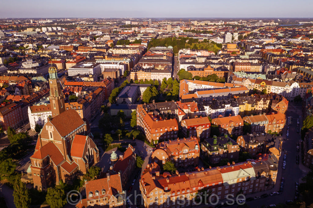 147063 - Lärkstaden från ovan