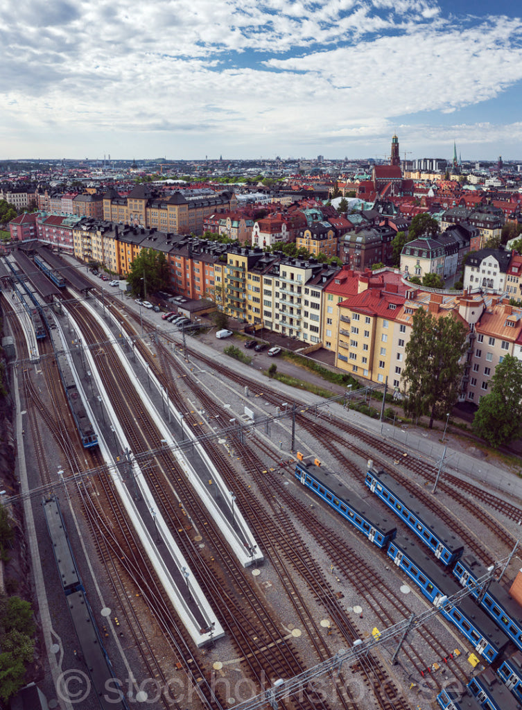 147071 - Östra station från ovan