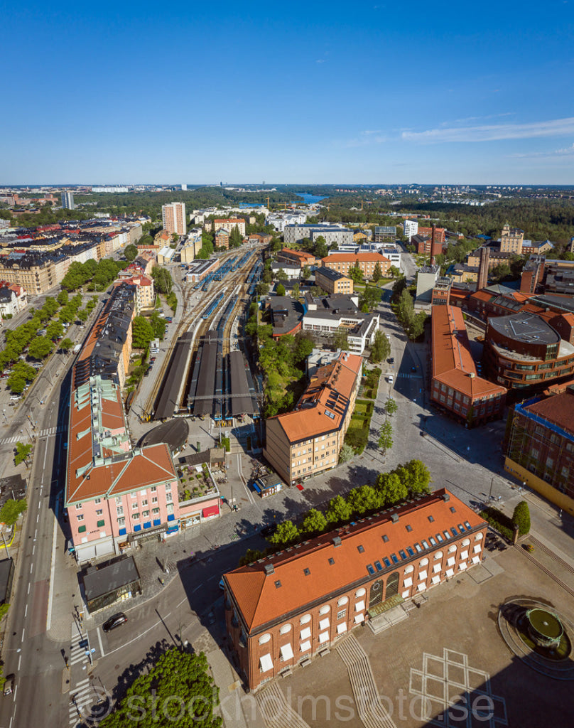 147074 - Östra station från ovan