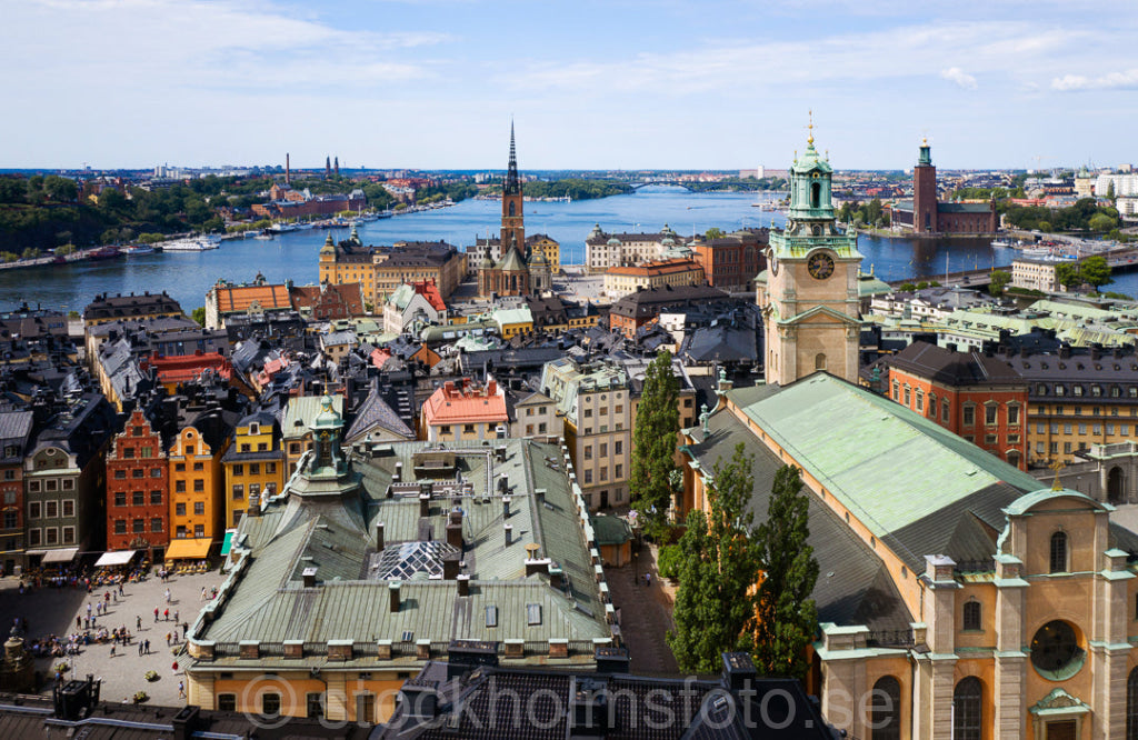 147083 - Gamla stan från ovan