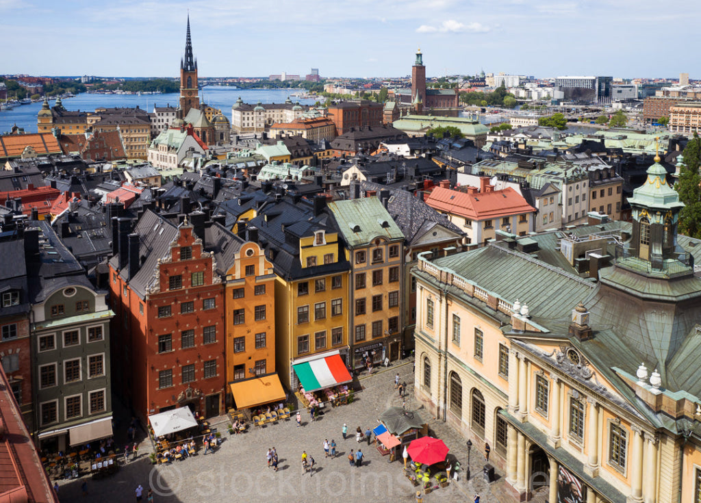 147085 - Stortorget från ovan