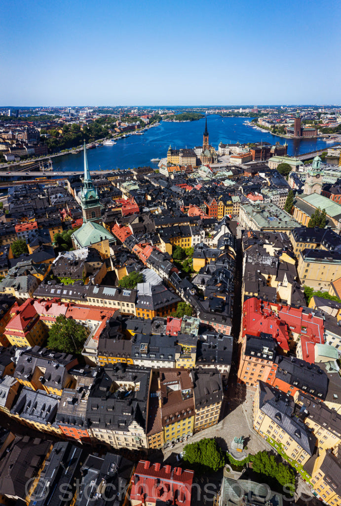 147093 - Gamla stan från ovan