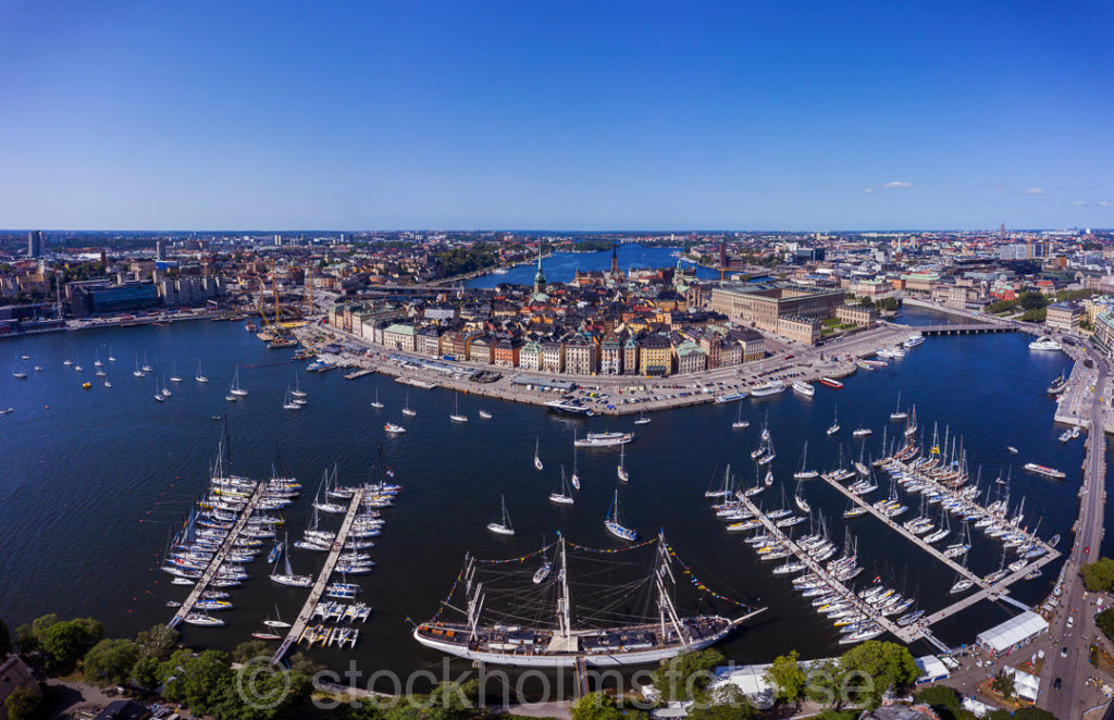 147095 - Segelbåtar på Strömmen