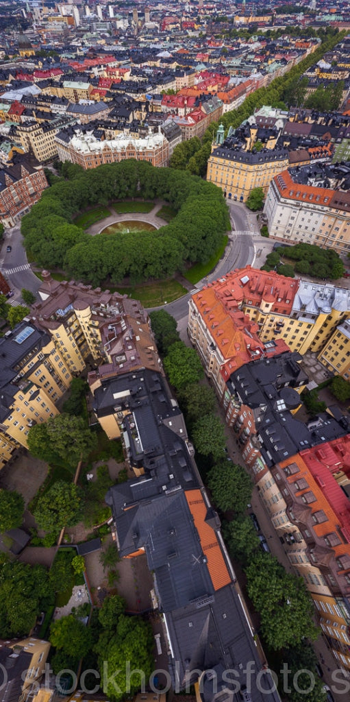 147102 - Karlaplan från ovan