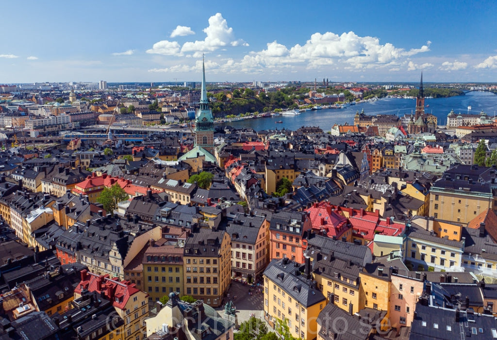 147166 - Gamla stan från ovan