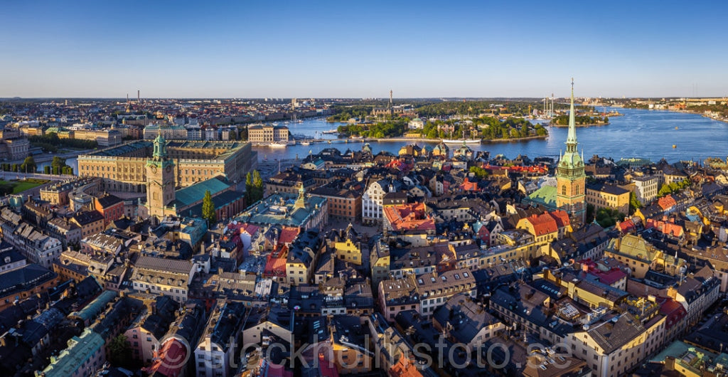 147176 - Panorama över Gamla stan