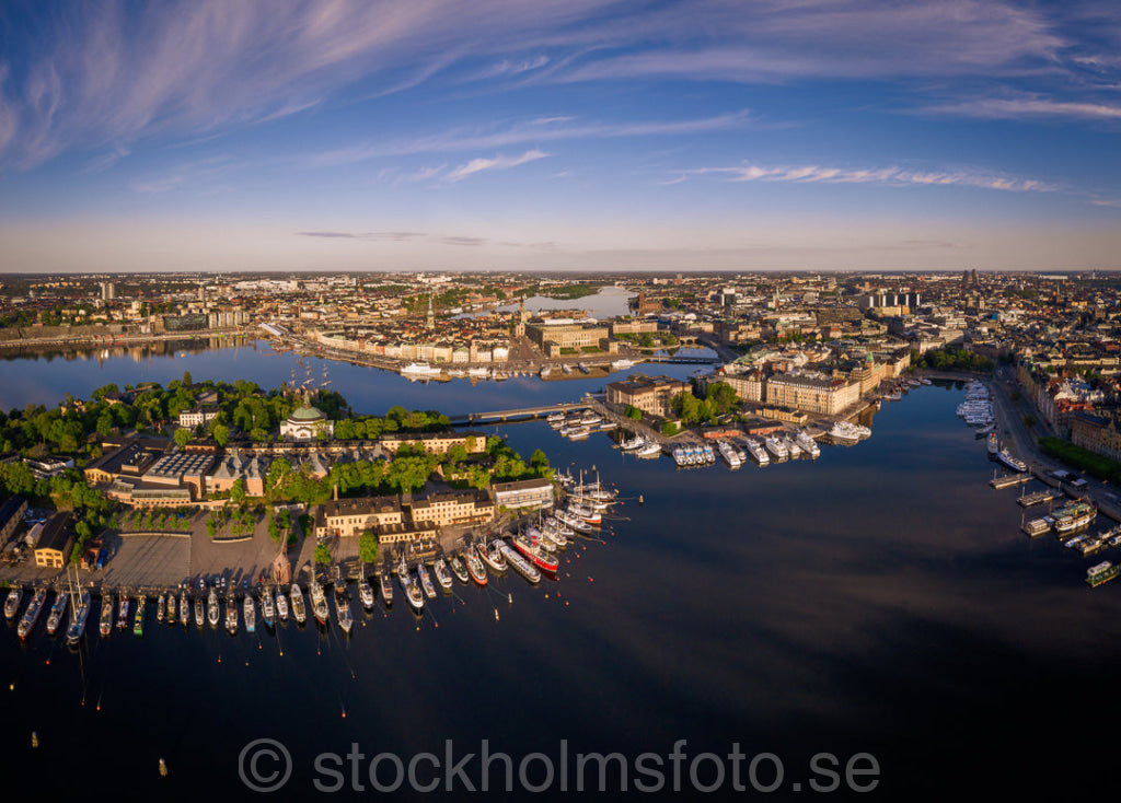 147298 - Stockholm från ovan