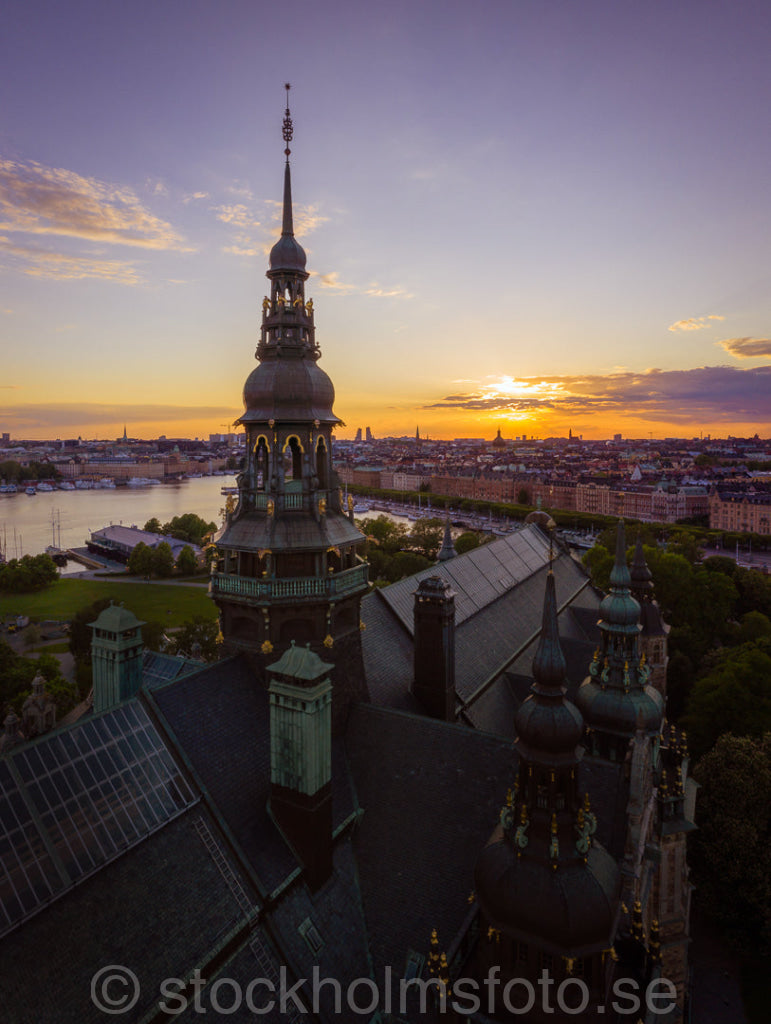 147421 - Nordiska museet från ovan