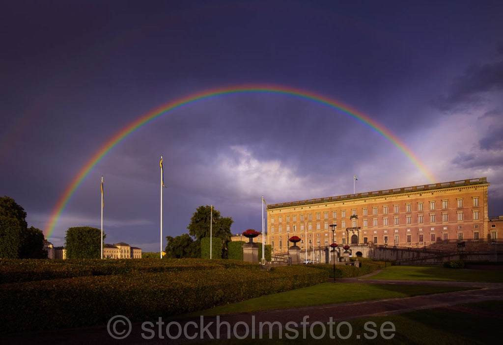 147432 - Regnbåge över Slottet