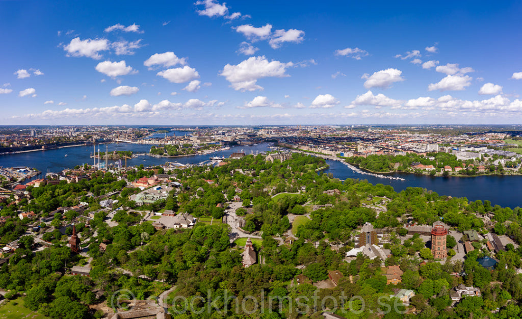 147463 - Djurgården från ovan
