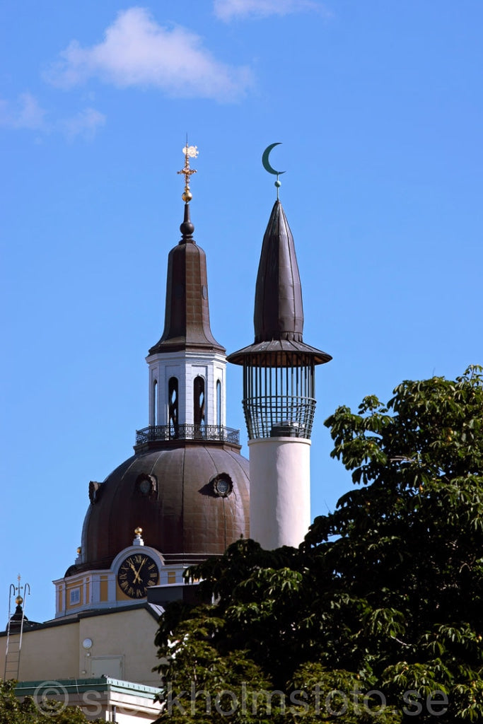 101712 - Katarina kyrka och Stockholms moské