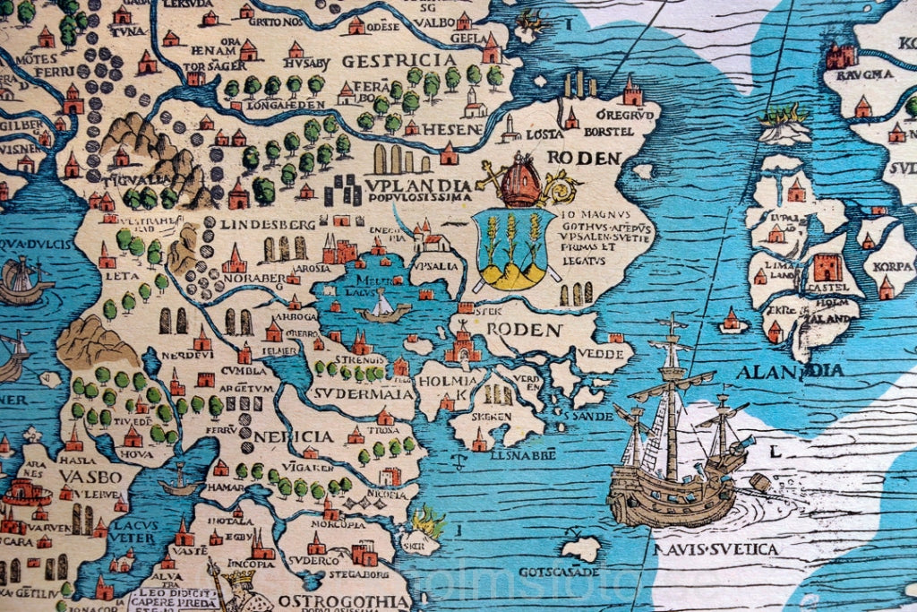 101739 - Sverigekarta från 1524