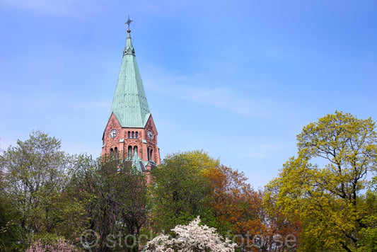 101804 - Sofia kyrka vid Vita Bergsparken