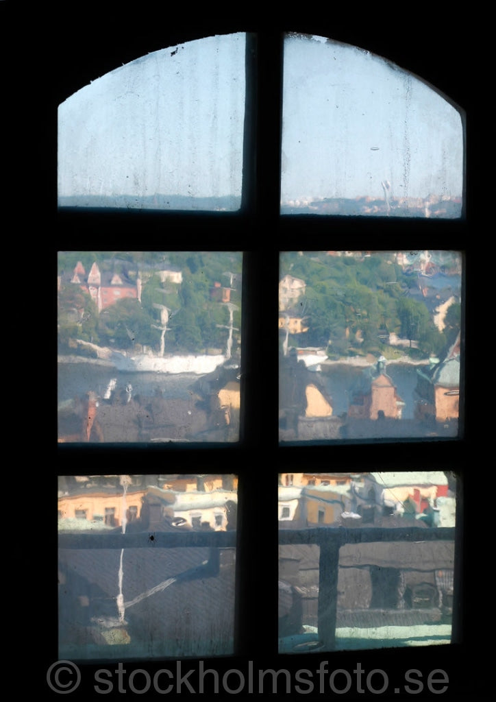 106717 - Fönster i Storkyrkans torn