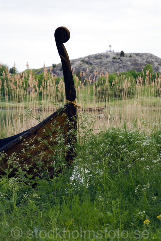 119269 - Vikingabåt vid Birka