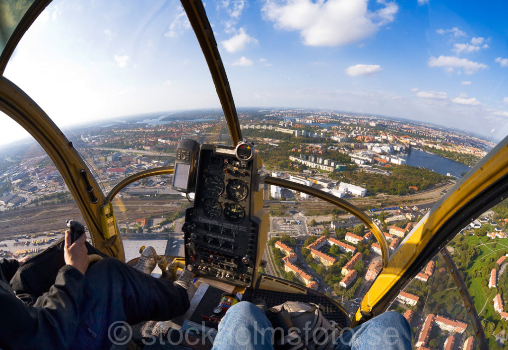 119287 - I helikopter ovanför Stockholm