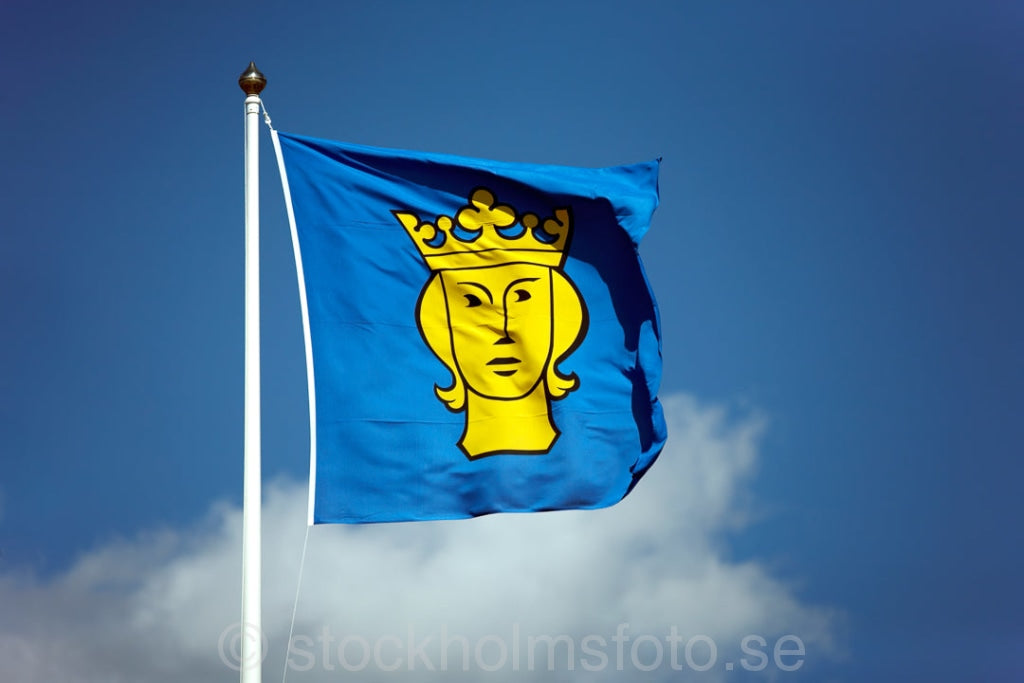 124455 - Stockholms stads flagga