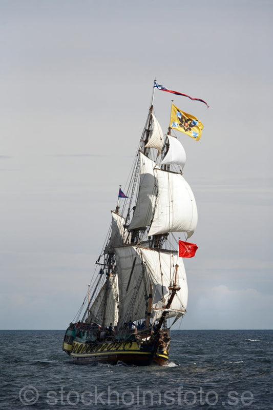 124731 - Fregatt på Östersjön