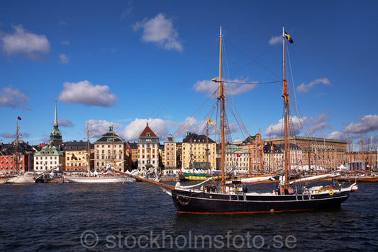 129306 - Segelskuta på Strömmen