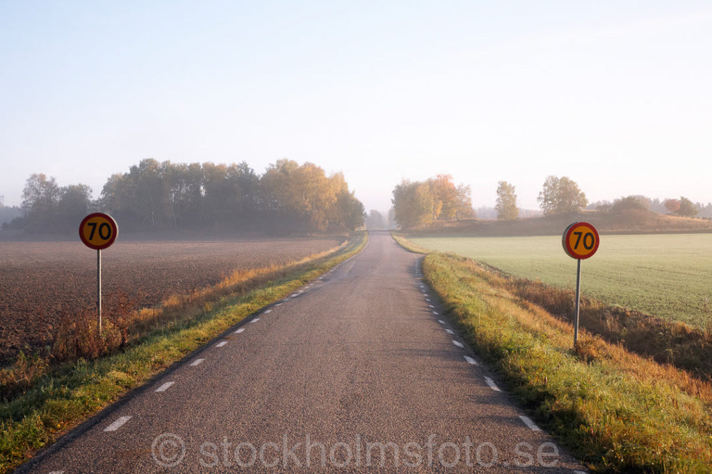 135309 - 70-väg i öppet landskap