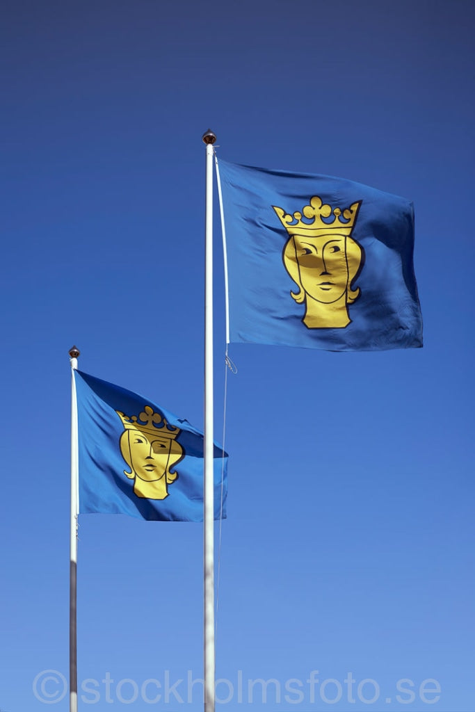 135366 - Stockholms stads flaggor
