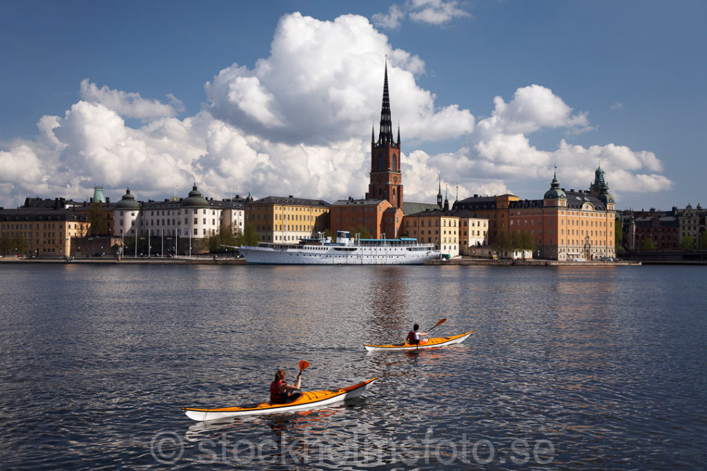 135652 - Kajaker vid Riddarholmen