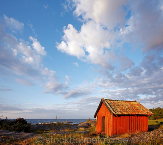 135903 - Sjöbod på Svartlöga